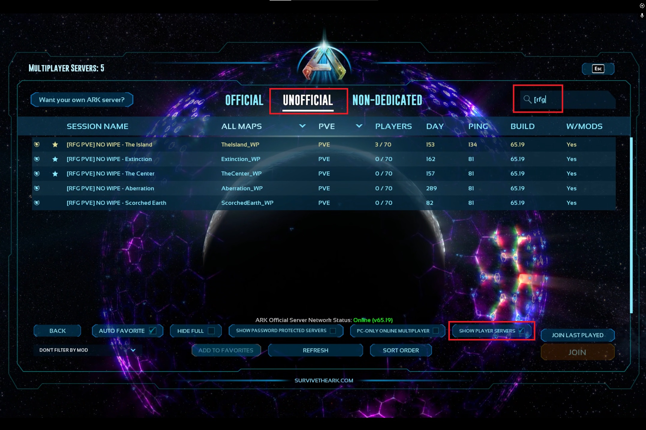 Instructions pour rejoindre le serveur